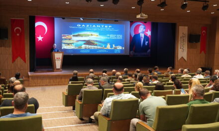 Gaziantep’te turist ağırlayan firmalara bilgilendirme toplantısı düzenlendi