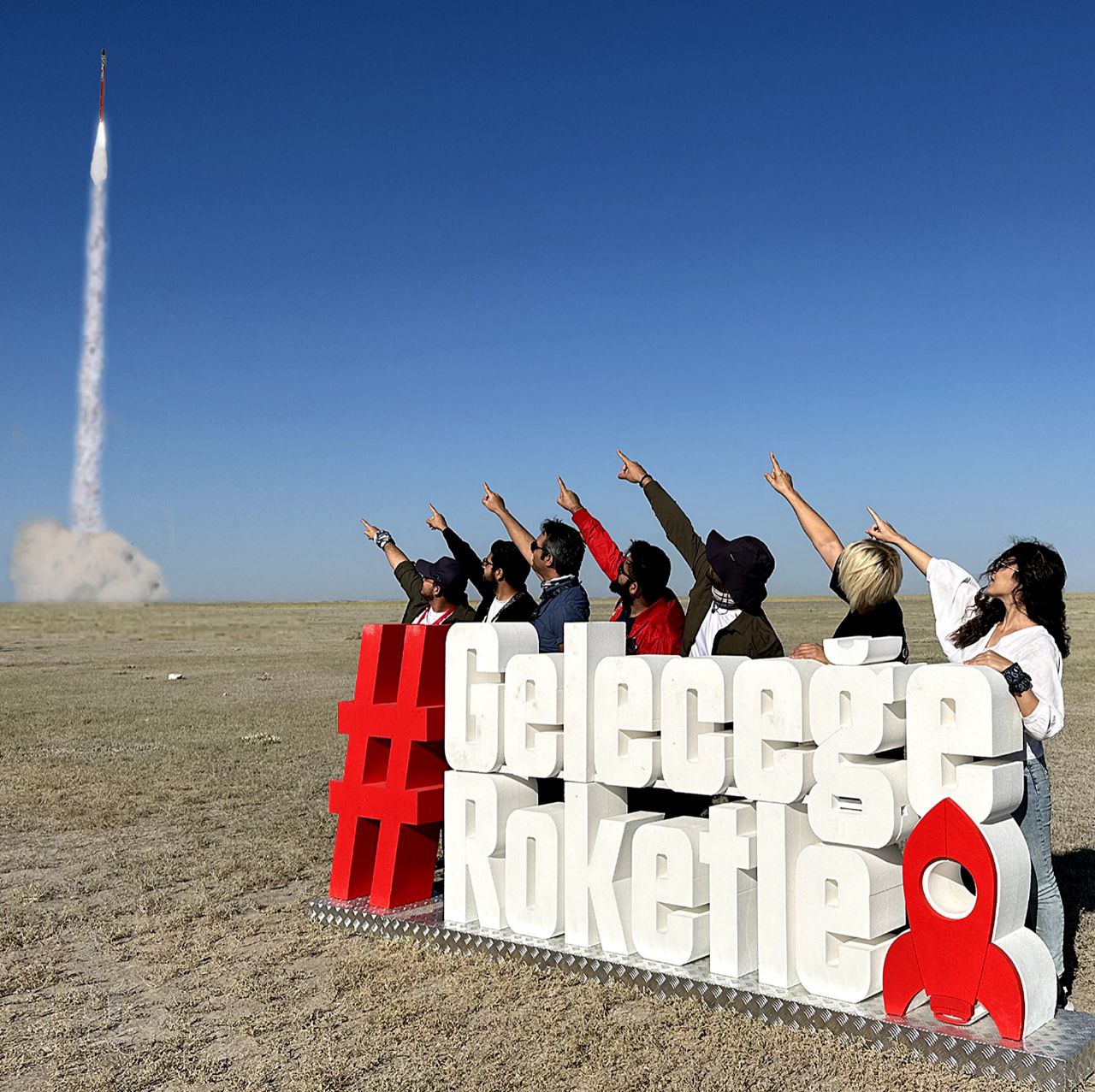 Gaziantep Üniversitesi öğrencileri ürettikleri roketle TEKNOFEST’te birinci oldu