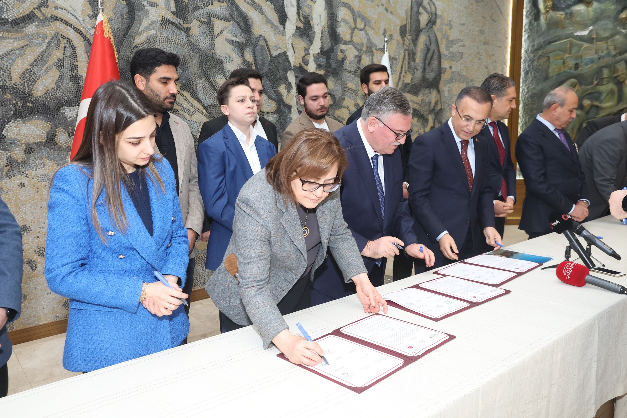 Gaziantep’te Kuran kursu ve sağlık merkezi yapımı için protokol imzalandı
