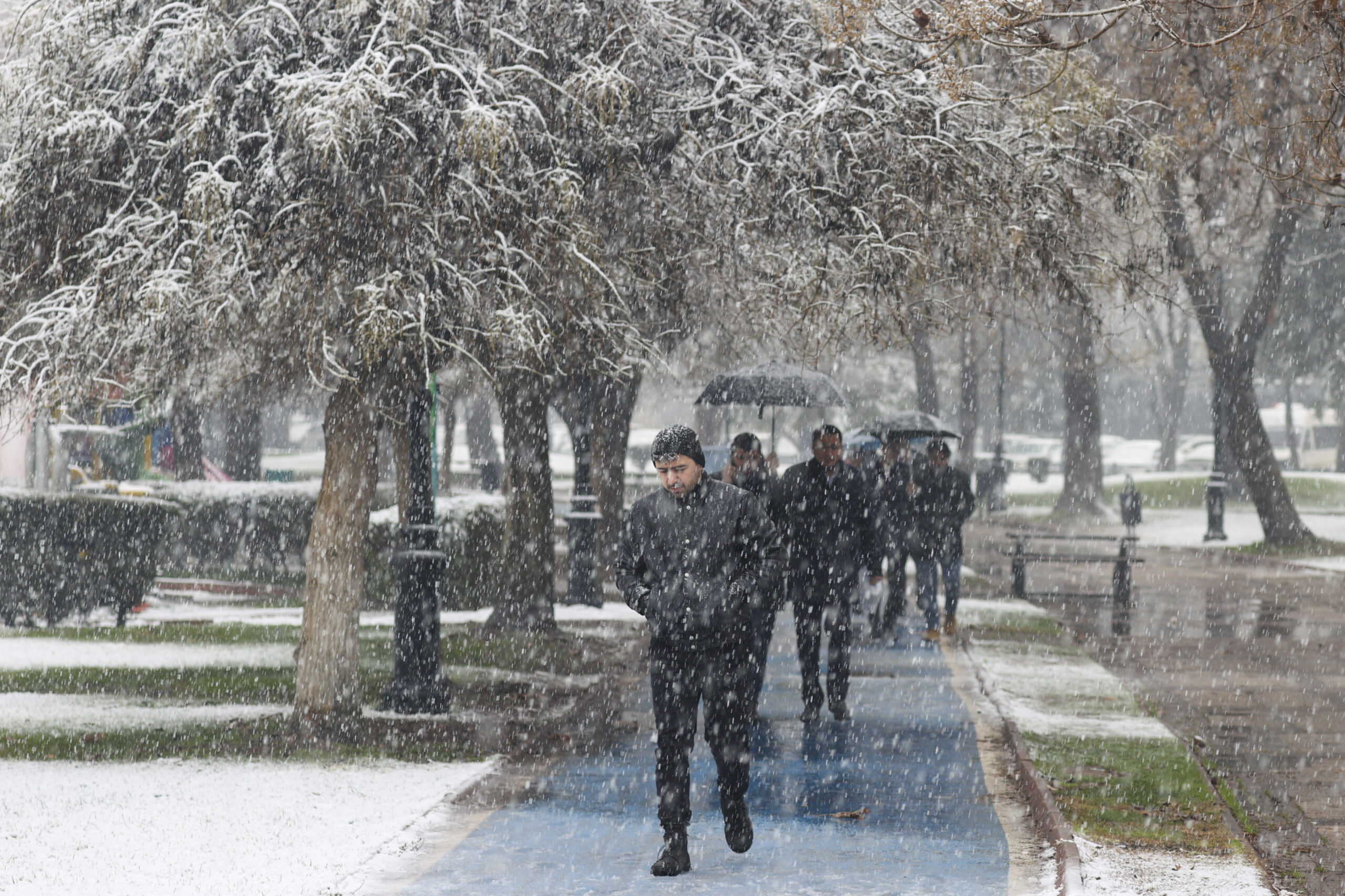 Gaziantep’de kar yağışı etkili oldu