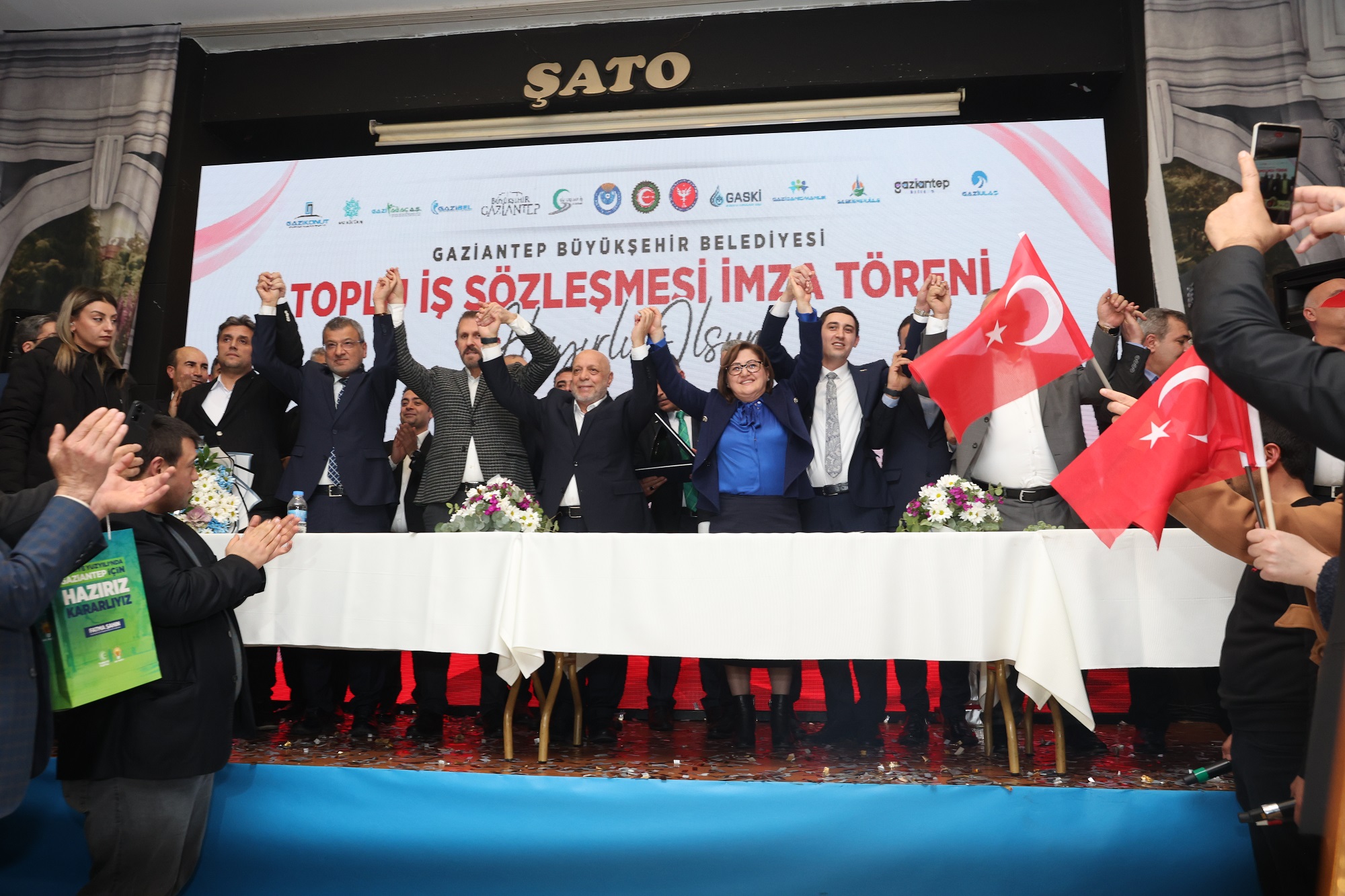 Gaziantep Büyükşehir Belediyesinde toplu iş sözleşmesi imzalandı