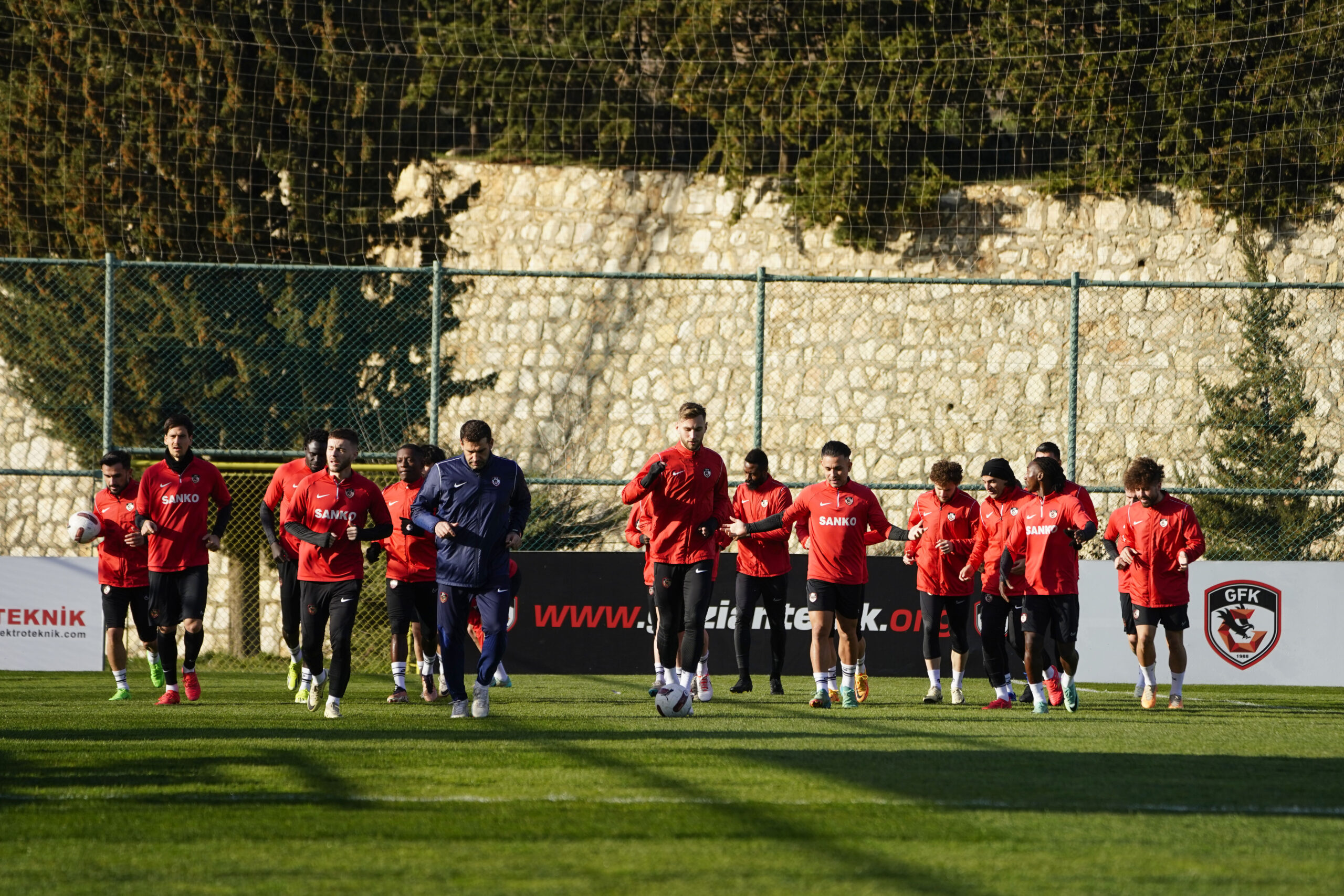 Gaziantep FK, Çaykur Rizespor maçının hazırlıklarını sürdürdü